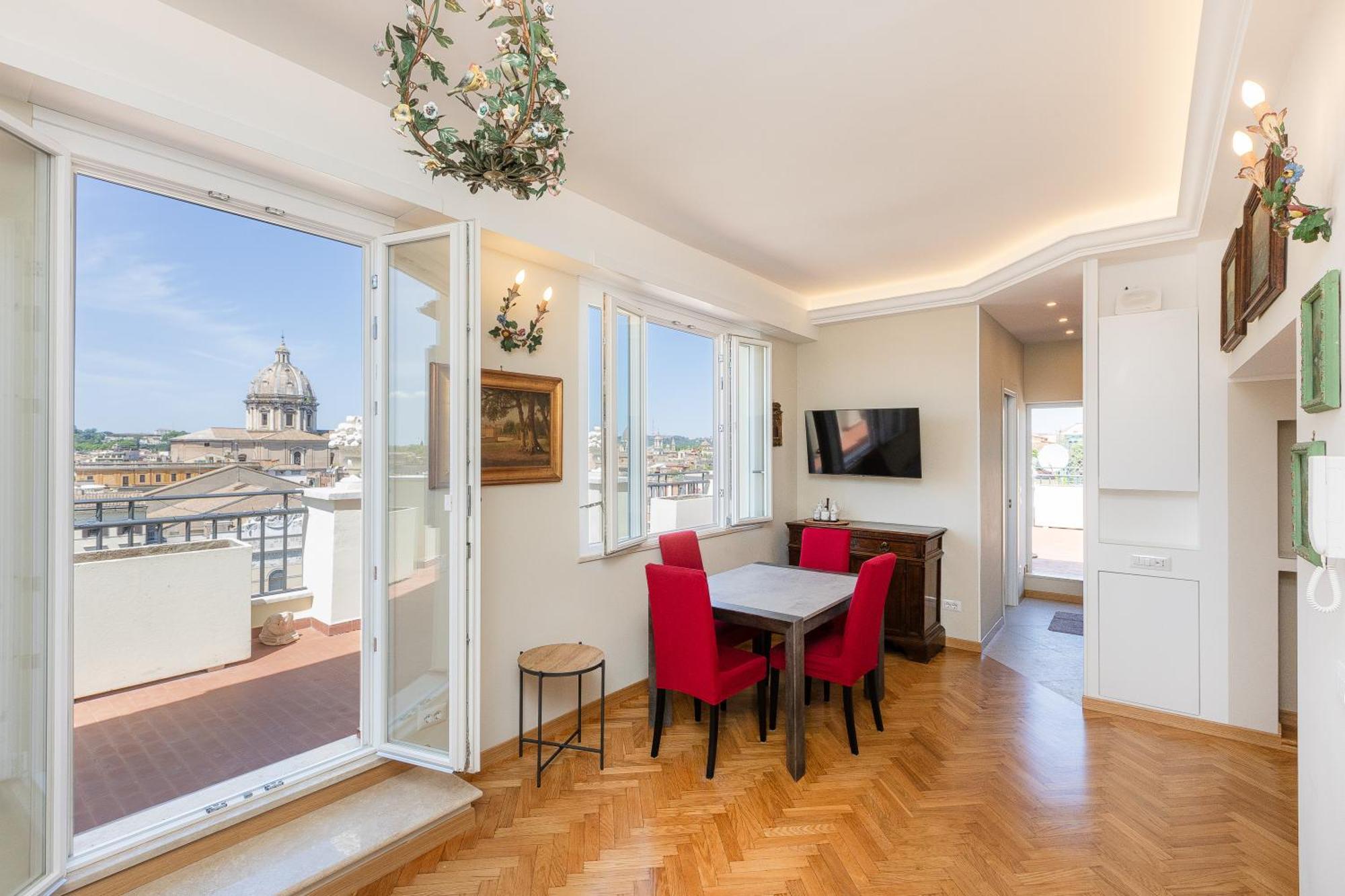Argentina Penthouse By Rental In Roma Esterno foto