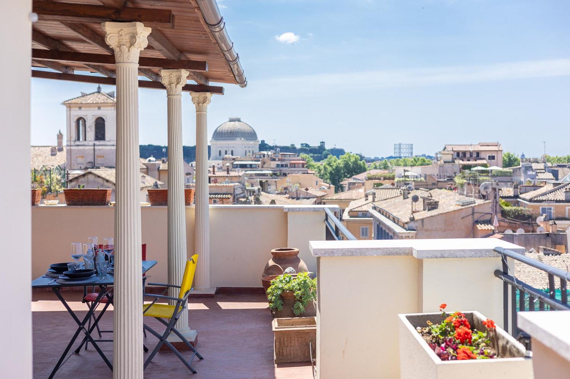Argentina Penthouse By Rental In Roma Esterno foto