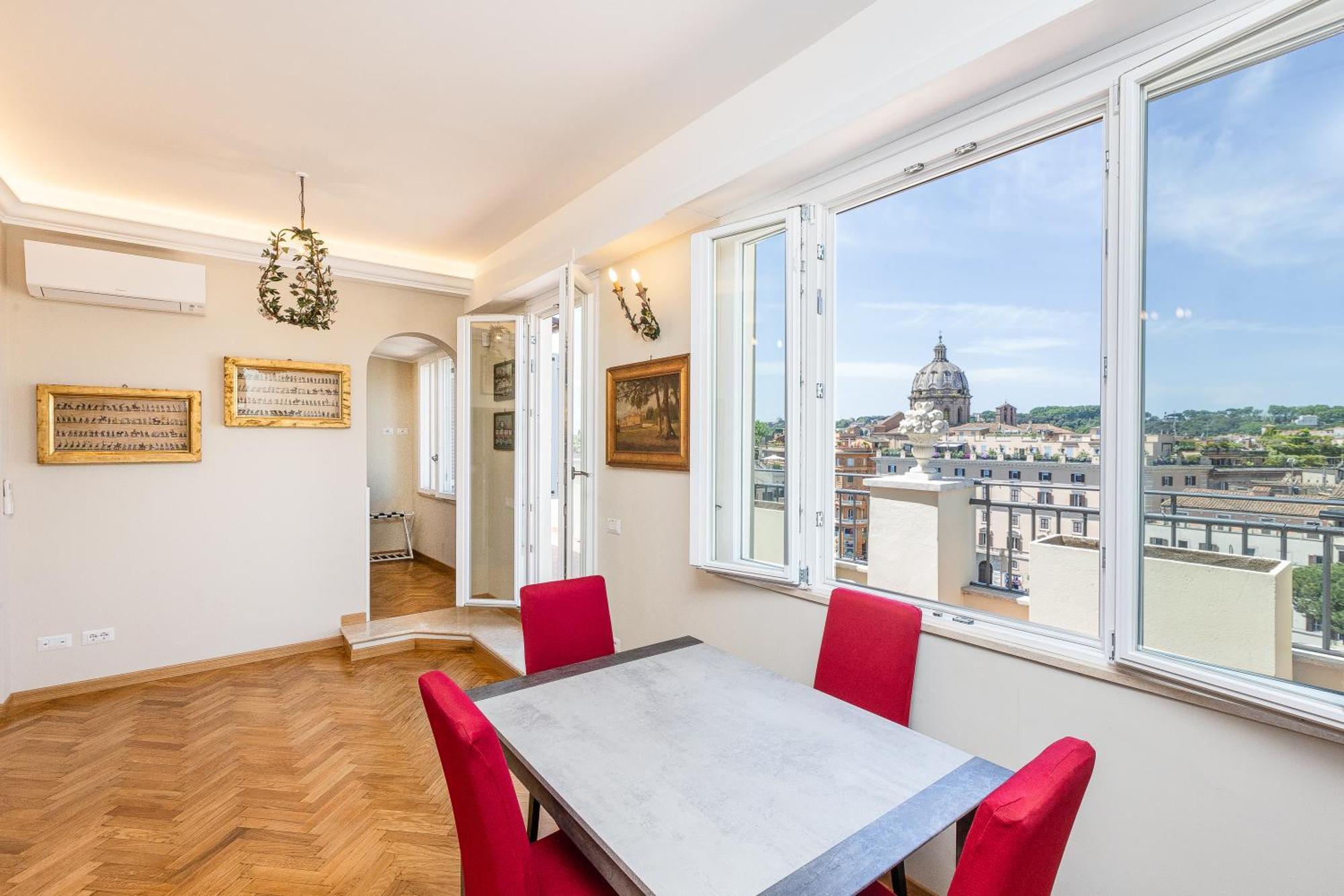 Argentina Penthouse By Rental In Roma Esterno foto