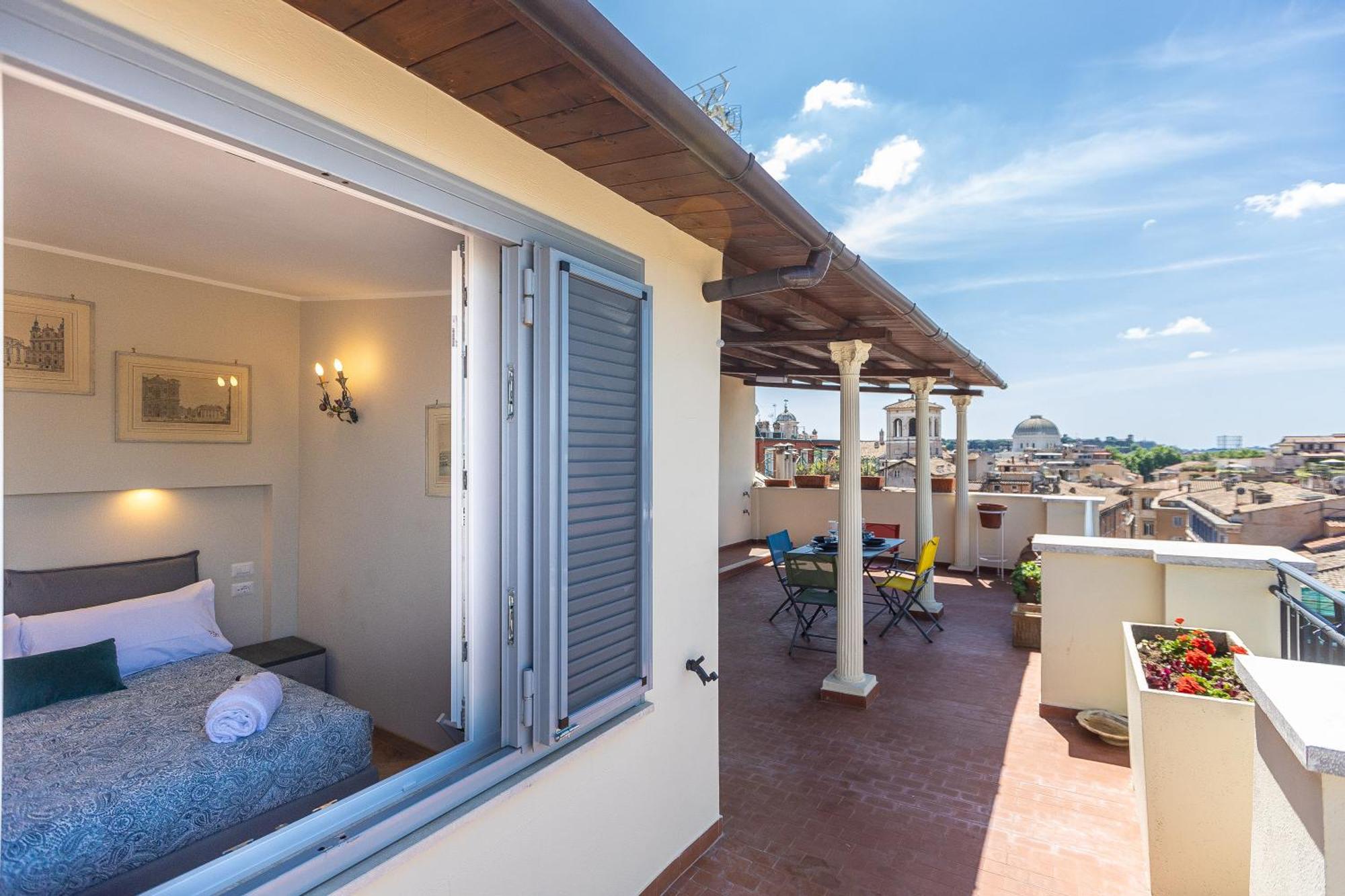 Argentina Penthouse By Rental In Roma Esterno foto