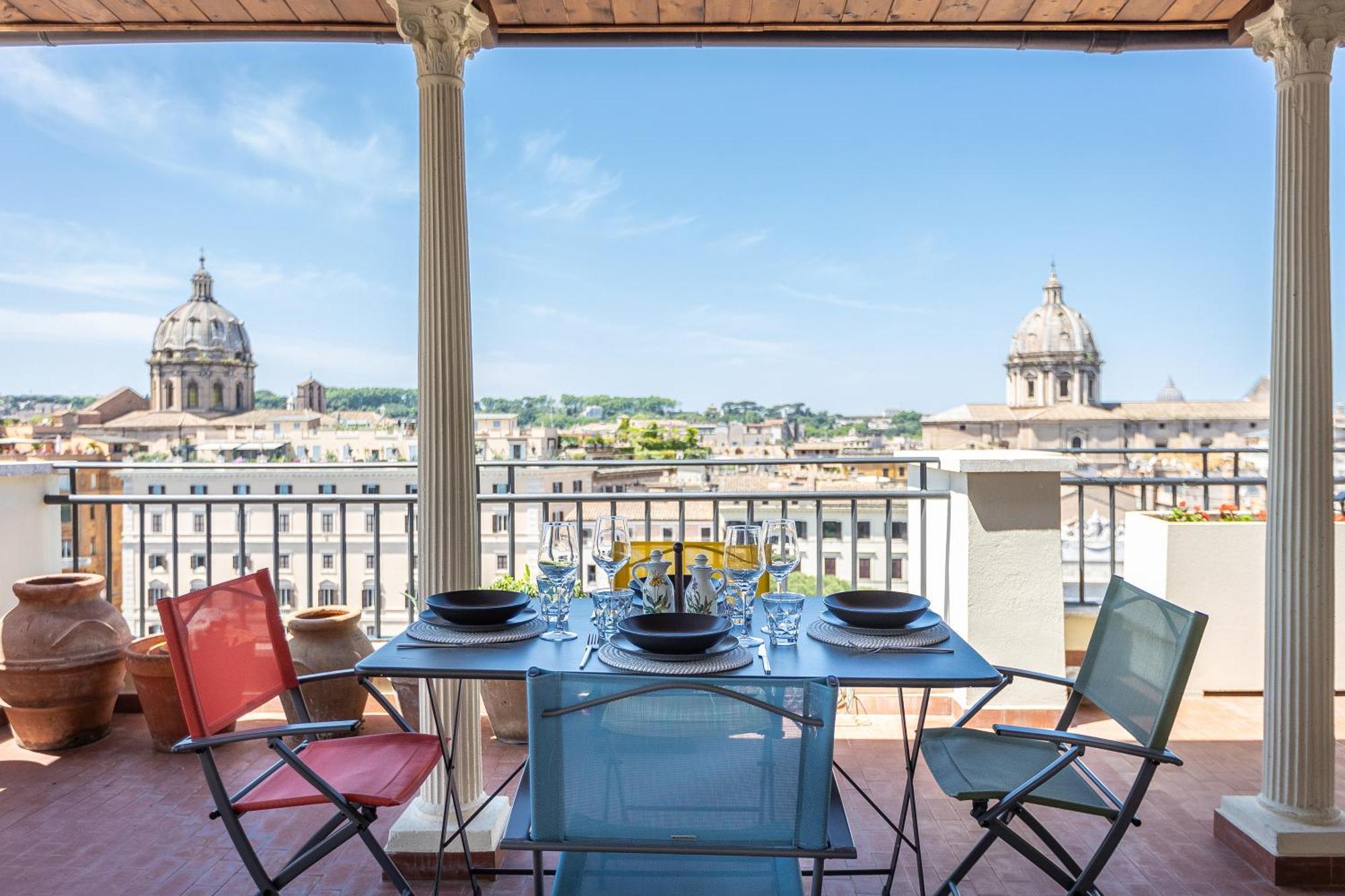 Argentina Penthouse By Rental In Roma Esterno foto