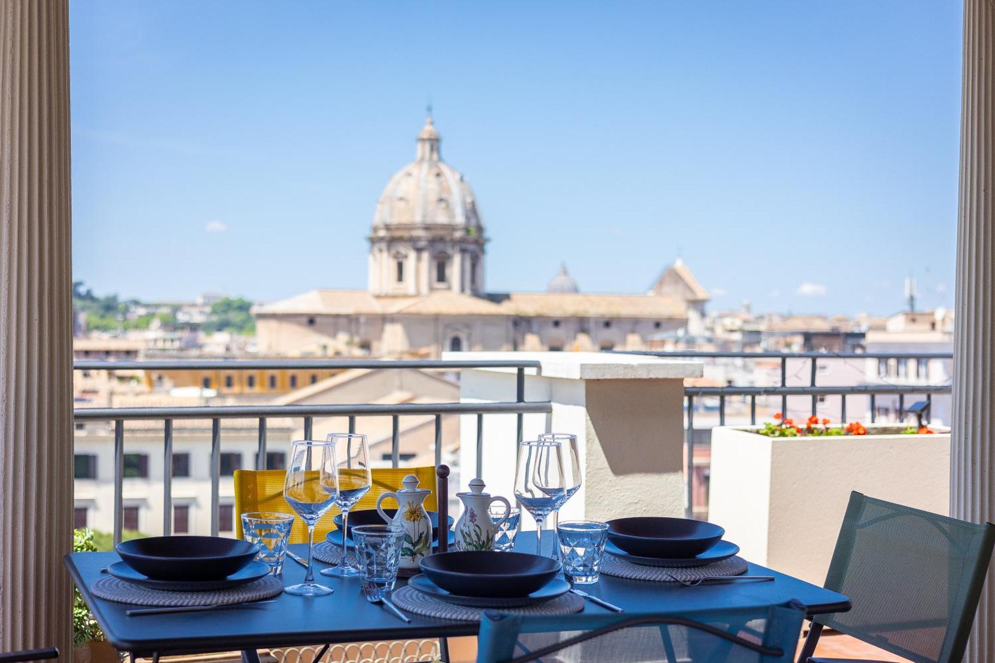 Argentina Penthouse By Rental In Roma Esterno foto